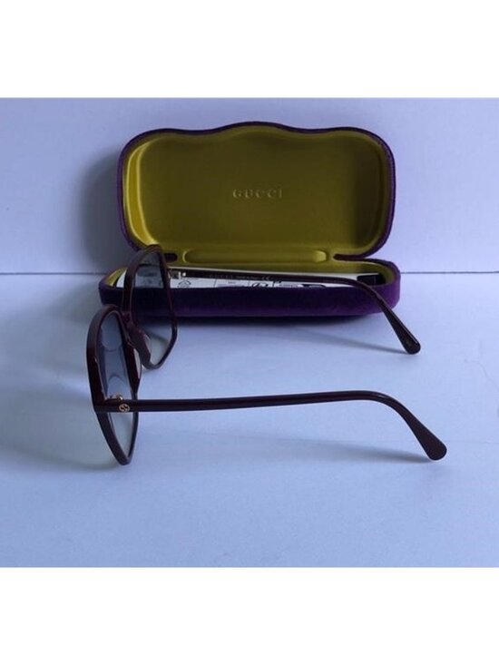 Gucci GG0544s 003 Women\'s Dark Brown Frame Sunglasses with Blue Gradient Lenses main image 8